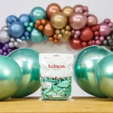 Krom Yeşil Balon 12 Inç 50 Li