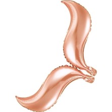 Deniz Kızı Kuyruğu Rose Gold 2' Li Folyo Balon