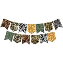 Safari Temalı Banner Safari Desen Banner