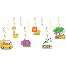 Safari Temalı Sarkıt Tavan Süsü