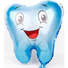 Happy Land Mavi Diş Folyo Balon