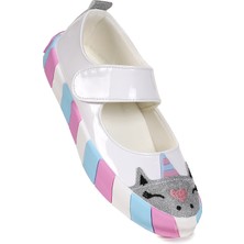 Kiko Kids  Gilan Cırtlı Kız Çocuk Babet Ayakkabı