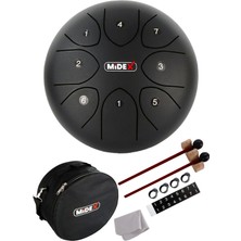 Çelik Dil Davul Handpan 8 Inç 8 Ton Tam Set Müzik Enstrümanı
