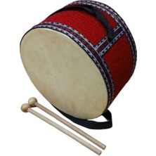 Renkli Deri Askılı Çocuk Davul, Eğlenceli ve Şık Tasarım