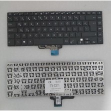 Nion Asus Vivobook S510UR Asus A510U S510UA Uyumlu Laptop Notebook Klavye (Siyah Tr)