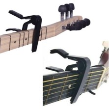 Pratik ve Dayanıklı Gitar ve Bağlama Kapo Kelepçe ile Müzik Keyfi