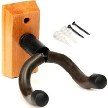 Ahşap Gitar Duvar Askısı ve Standı, Güçlü ve Şık Tasarım