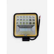 Universal Çalışma Lambası 42 LED Sarı Çerçeve