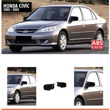 Tuning Vadisi Honda Civic Batman Yarasa Ayna Kapağı Piano Black / 2002-2005