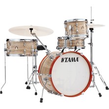 Tama LJK48H4-CMW Club-Jam Cream Marble Wrap 4 Parça (18B/10T/14F/13S) Aksamlı Akustik Davul Seti