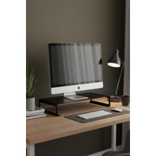 Grandmix Metal Monitör Yükseltici Stand Masaüstü Düzenleyici Laptop Standı 50X25 cm