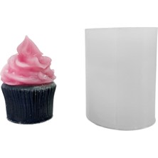 Tahtakale Toptancı Silikon 3D Cupcake Muffin Mum Kalıbı