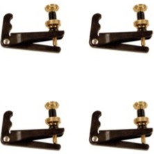VFX-200 4/4 Siyah-Gold Keman Fix Set (4 Adet) Profesyonel Kalite