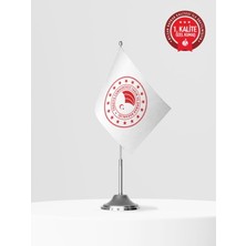 Bilsan Tarım ve Orman Bakanlığı Tekli Masa Bayrağı Set - Saten Kumaş