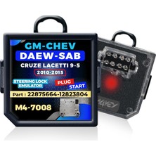 Goldcar Gmc / Chevrolet / Daewoo / Saab Cruze, Lacetti, 9-5 (2010–2015) Direksiyon Kilidi Emülatörü (Simülatörü)