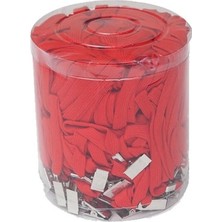 Inox Yaka Kartı Ipi Kırmızı - 10 Adet