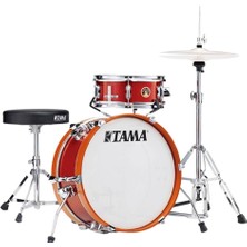 Tama LJK28H4-CPM Club-Jam Mini Candy Apple Mist 2 Parça (18B/12T) Aksamlı Akustik Davul Seti