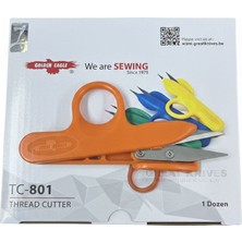 Golden Eagle TC-801 Temizleme Makası Turuncu 12 Adet