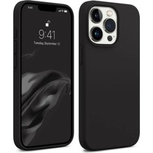 Bix iPhone 13 Pro Max Silikon Kılıf Magsafe Uyumlu Güçlü Koruma Darbe Emici Kakao Kahverengi