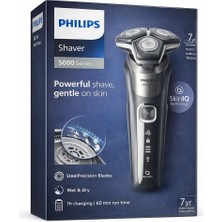 Philips 5000 Serisi Elektrikli Tıraş Makinesi | Skinıq Teknolojisi | Islak & Kuru Kullanım | Steelprecision Bıçaklar