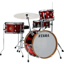 Tama LJK48H4-CPM Club Jam Candy Apple Mist 4 Parça (18B/10T/14F/13S) Aksamlı Akustik Davul Seti