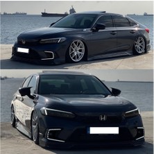 Tuning Vadisi Honda Civic Fe Batman Yarasa Ayna Kapağı Piano Black / 2022 Sonrası