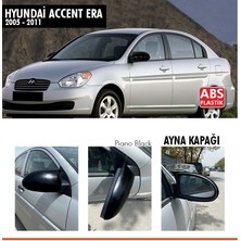 Tuning Vadisi Hyundai Accent Era Batman Yarasa Ayna Kapağı Piano Black / 2005-2011