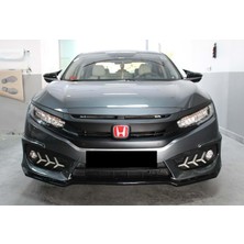 Tuning Vadisi Honda Civic Fc5 Batman Yarasa Ayna Kapağı Piano Black / 2016-2021