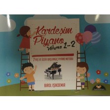 Çocuklar Için Piyano Öğrenme Kılavuzu Volüm 1-2, 7 Yaş ve Üzeri