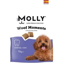 Molly Woof Moments Ağız ve Diş Sağlığı Için Köpek Ödül Maması 70GR