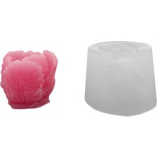 Tahtakale Toptancı Silikon 3D Manolya Goncası Mum Kalıbı