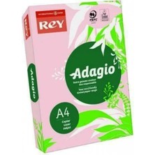 Rey Renkli Fotokopi Kağıdı Renkli Kağıt A4 80 gr Pembe - 30 Adet