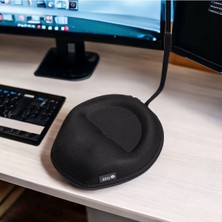 Siyah Kulaklık Kılıfı, Koruma ve Taşıma Için Hafif ve Dayanıklı Soft Box