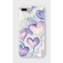 Lelia iPhone 6/6s Plus Uyumlu Baskılı Şeffaf Telefon Kılıfı | Koleksiyon: Pastelbloom Soft Series