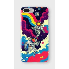 Lelia iPhone 6/6s Plus Uyumlu Baskılı Şeffaf Telefon Kılıfı | Koleksiyon: Cosmicwhisper Skyset