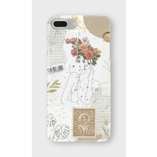 Lelia iPhone 6/6s Plus Uyumlu Baskılı Şeffaf Telefon Kılıfı | Koleksiyon: Oneline Essence