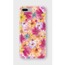 Lelia iPhone 6/6s Plus Uyumlu Baskılı Şeffaf Telefon Kılıfı | Koleksiyon: Floraluxe Botanica