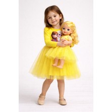Palmero Tütülü Kız Elbise