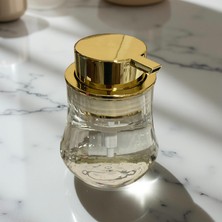 Bavanex Köpük & Sıvı Lüx Cam Sabunluk Metalik