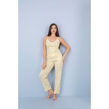 Madame Clara Dantel Detaylı Pegasus Askılı Kadın Pijama Takımı