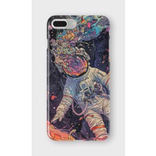 Lelia iPhone 6/6s Plus Uyumlu Baskılı Şeffaf Telefon Kılıfı | Koleksiyon: Cosmicwhisper Skyset