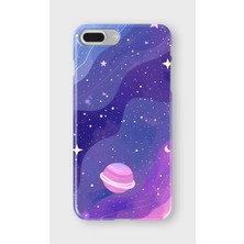 Lelia iPhone 6/6s Plus Uyumlu Baskılı Şeffaf Telefon Kılıfı | Koleksiyon: Cosmicwhisper Skyset