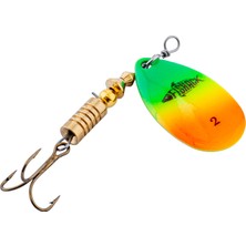 Döner Kaşık - Fishack Glidex - Gökkuşağı - 5g - No:2 - Alabalık/turna/levrek Olta Kaşığı