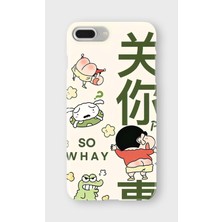 Lelia iPhone 6/6s Plus Uyumlu Baskılı Şeffaf Telefon Kılıfı | Koleksiyon: Memecraft Studio