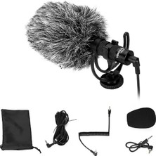 Yüksek Performanslı Rüzgarlıklı Cardioid Shotgun Mikrofon
