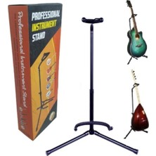 Gitar ve Bağlama Enstrümanları Için Dayanıklı ve Şık Stand