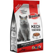 Yetişkin Kedi Maması - Bonisa - Etli - 2 kg
