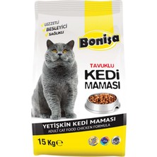 Yetişkin Kedi Maması - Bonisa - Tavuklu - 15 kg