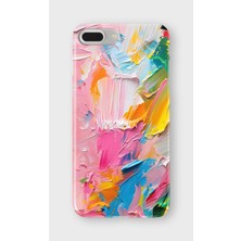 Lelia iPhone 6/6s Plus Uyumlu Baskılı Şeffaf Telefon Kılıfı | Koleksiyon: Pastelbloom Soft Series