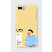 Lelia iPhone 6/6s Plus Uyumlu Baskılı Şeffaf Telefon Kılıfı | Koleksiyon: Memecraft Studio